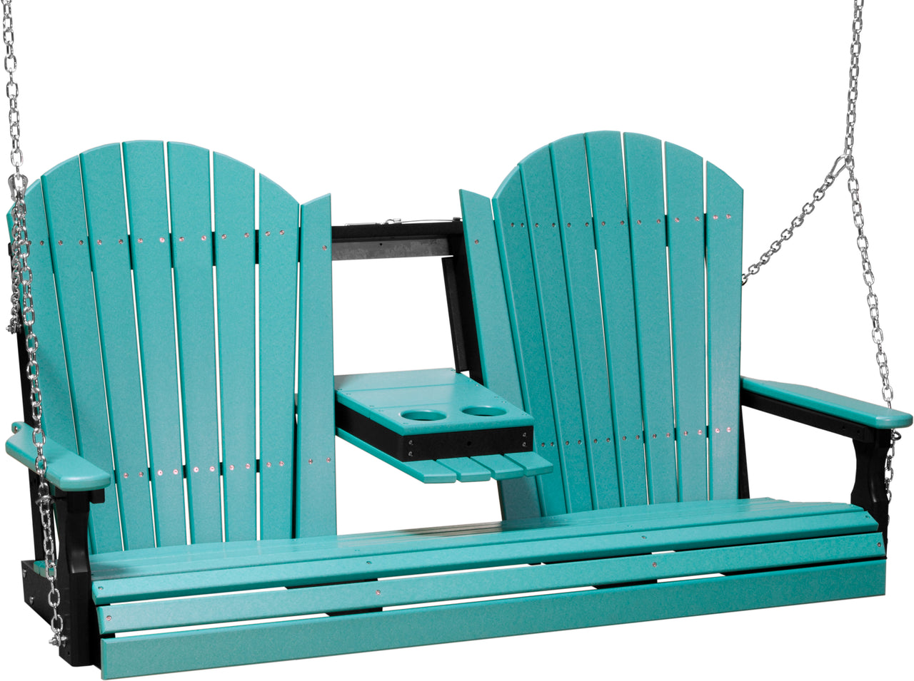 Recycled Plastic 5' Adirondack Outdoor Patio Swing